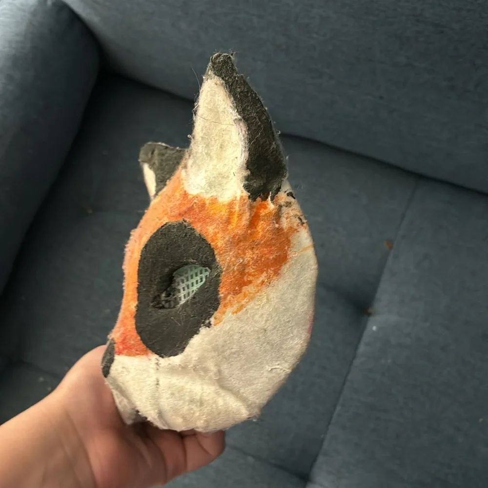✨Therian red fox mask✨🦊 this is my first time selling so i hope you enjoy this